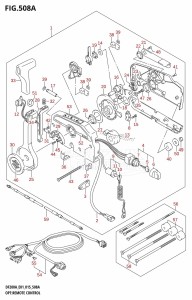 DF200A From 20003F-510001 (E01 E40)  2015 drawing OPT:REMOTE CONTROL