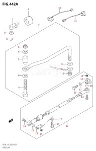 DF115T From 11501F-780001 (E03)  2007 drawing DRAG LINK