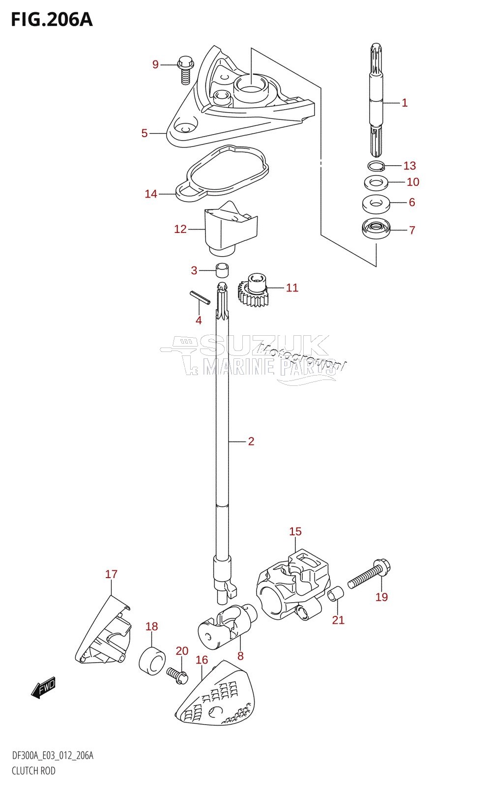 CLUTCH ROD