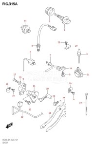 DF175AZ From 17503Z-340001 (E11 E40)  2023 drawing SENSOR