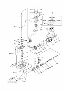 FT8GE drawing PROPELLER-HOUSING-AND-TRANSMISSION-1