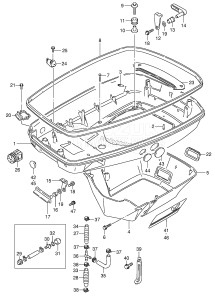 DT150 From 15003-861001 ()  1998 drawing LOWER COVER