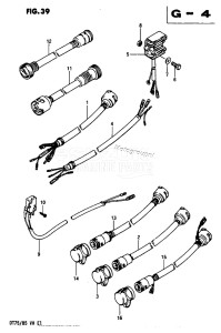 DT85 From 8501-614766 ()  1986 drawing OPT: ELECTRICAL