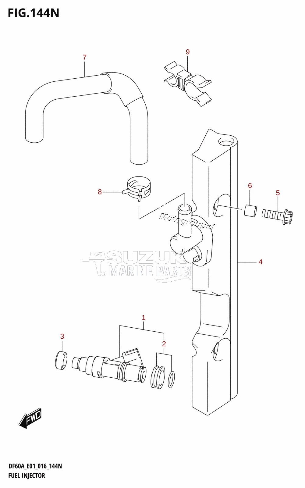 FUEL INJECTOR (DF50AVT:E01)