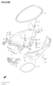 DF15 From 01503F-210001 (P01)  2012 drawing SIDE COVER (DF15R:P01)