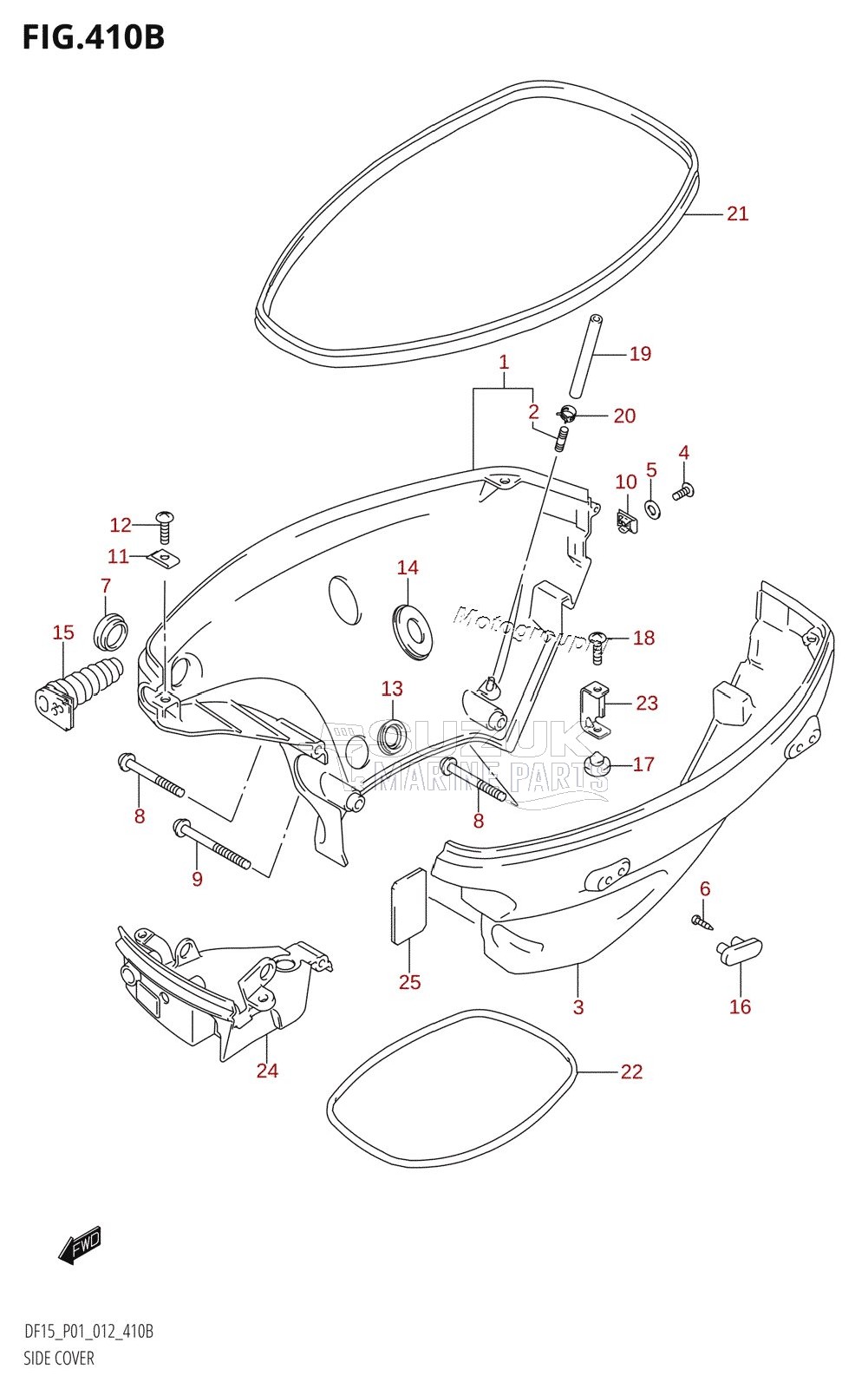 SIDE COVER (DF15R:P01)