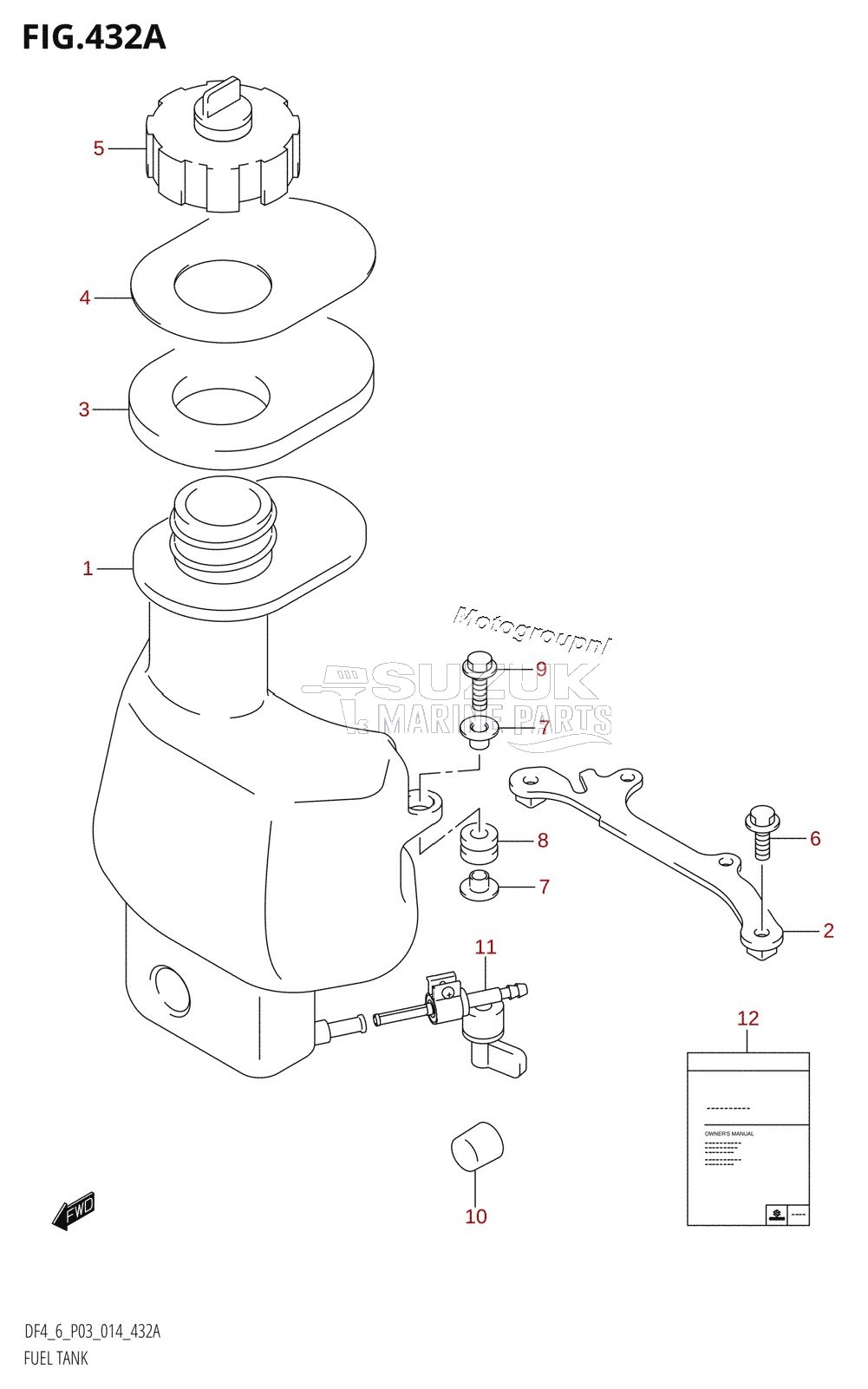 FUEL TANK (DF4:P03)