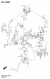 DF20A From 02002F-710001 (P01 P40)  2017 drawing FUEL PUMP (DF20ATH:P01)