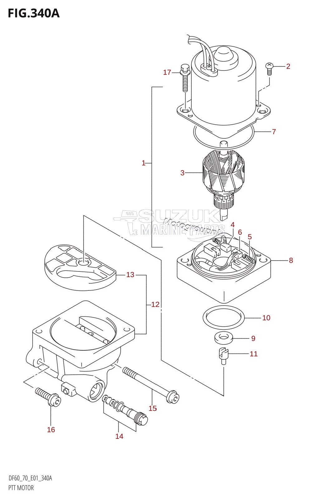 PTT MOTOR (W,X,Y)