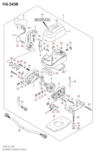 DF300 From 30001F-880001 (E03)  2008 drawing OPT:REMOTE CONTROL ASSY SINGLE (K8,K9,K10,011)