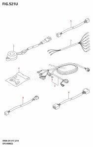 DF50A From 05004F-710001 (E01)  2017 drawing OPT:HARNESS (DF60AVTH:E40)