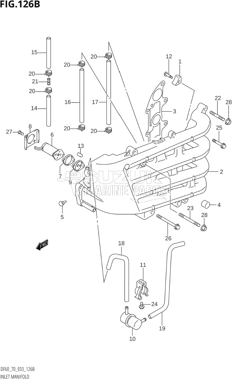 INLET MANIFOLD ((DF60T,DF60TH,DF60TJ):(X,Y,K1))