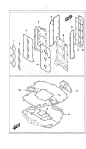 DF 225 drawing Gasket Set