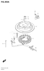 02002F-340001 (2023) 20hp E03-USA (DF20A  DF20AT  DF20ATH) DF20A drawing MAGNETO (W / MANUAL STARTER)