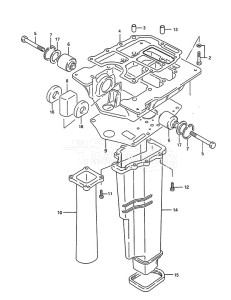 DT 75 drawing Engine Holder