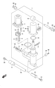 DF 50A drawing Trim Cylinder High Thrust