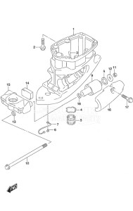 DF 140A drawing Drive Shaft Housing