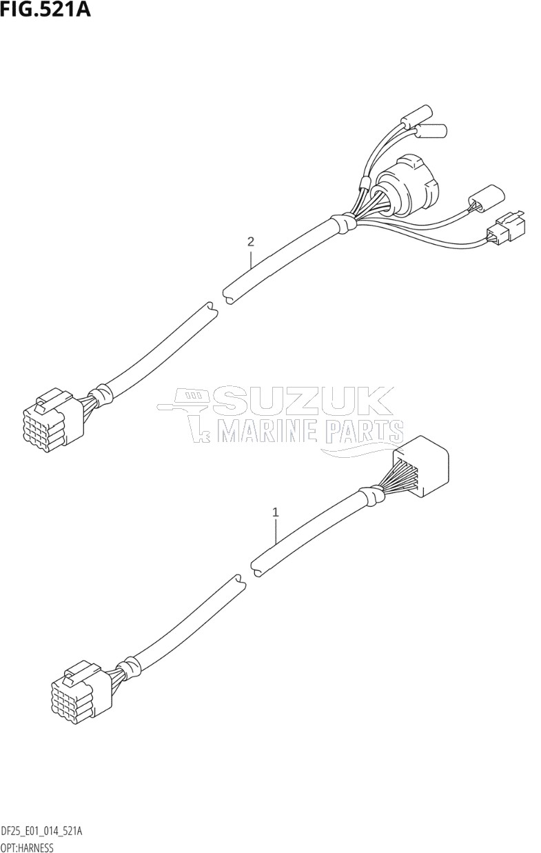 OPT:HARNESS (DF25R:E01)