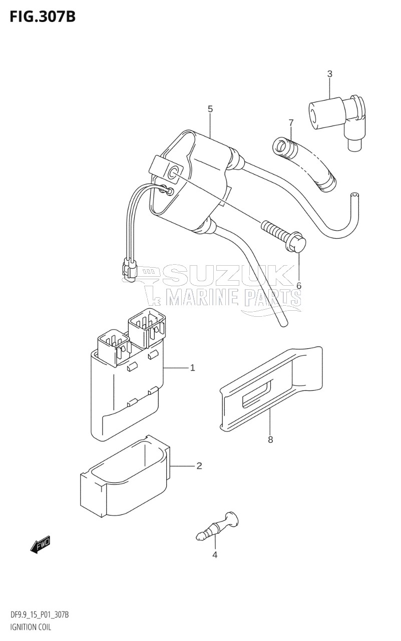 IGNITION COIL (K5,K6,K7,K8,K9,K10,011)