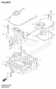 DF40A From 04003F-210001 (E01)  2012 drawing ENGINE HOLDER (DF60AQH:E01)