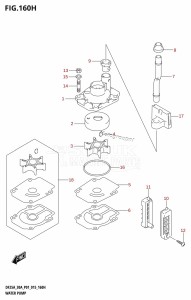 DF30A From 03003F-510001 (P01 P40)  2015 drawing WATER PUMP (DF30ATH:P01)