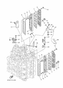 FL250GETX drawing CYLINDER-AND-CRANKCASE-3