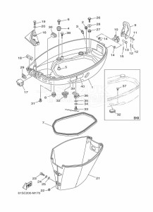 FT50CETL drawing BOTTOM-COWLING