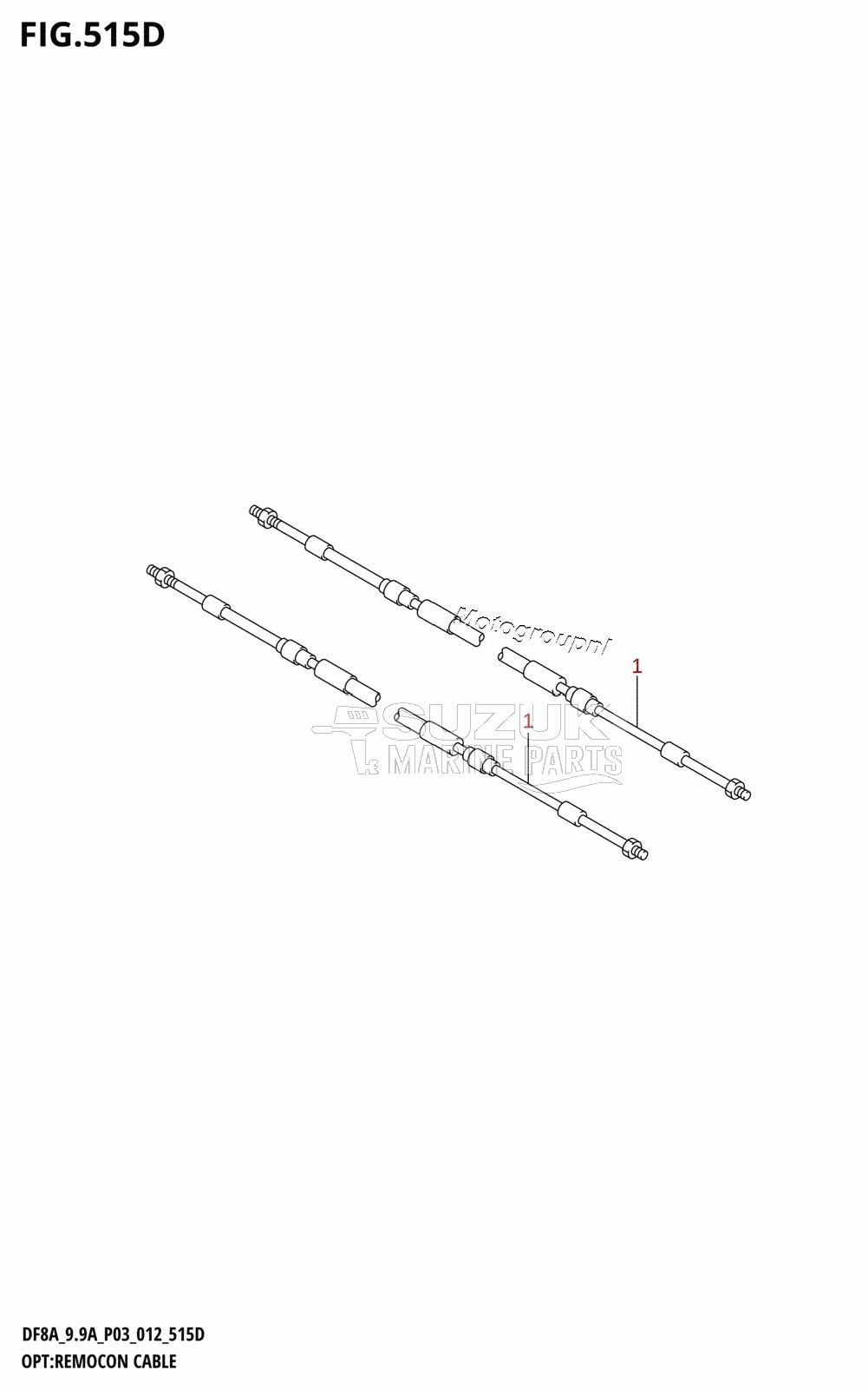 OPT:REMOCON CABLE (DF9.9AR:P03)