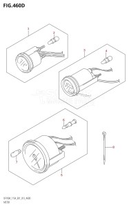 DF115AZ From 11503Z-310001 (E01 E40)  2013 drawing METER (DF115AT:E40)