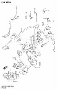 DF25A From 02504F-710001 (P01)  2017 drawing HARNESS (DF25AR:P01)