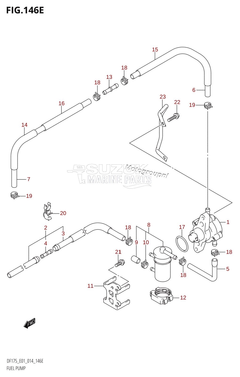 FUEL PUMP (DF150Z:E01)