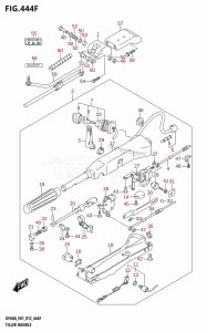 DF50A From 05003F-210001 (E01)  2012 drawing TILLER HANDLE (DF60ATH:E40)