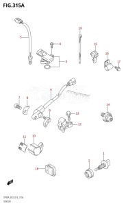 DF80A From 08002F-410001 (E03)  2014 drawing SENSOR