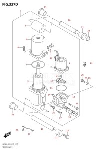 DF115A From 11503F-710001 (E11 E40)  2017 drawing TRIM CYLINDER (DF115AZ:E11)