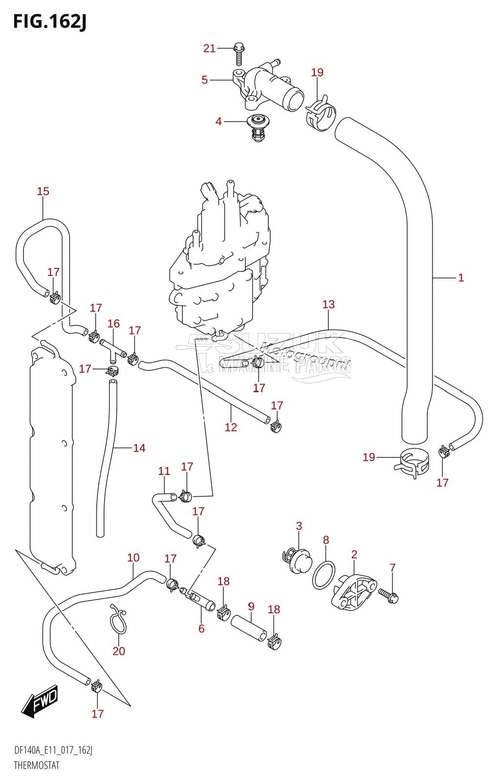 THERMOSTAT (DF140AZ:E40)