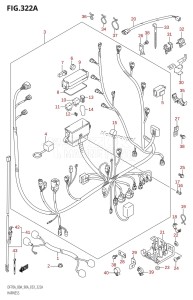 DF70A From 07003F-110001 (E03)  2011 drawing HARNESS