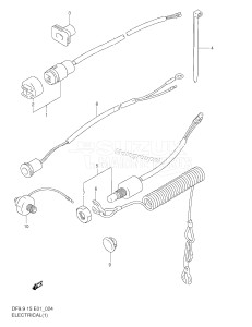 DF15 From 01501F-652501 ()  1996 drawing ELECTRICAL (1)