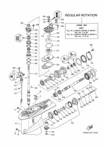 F225HETX drawing PROPELLER-HOUSING-AND-TRANSMISSION-1