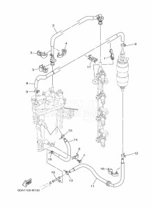 FL200FETX drawing FUEL-PUMP-2