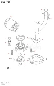 DF90 From 09001F-880001 (E01)  2008 drawing OIL PUMP