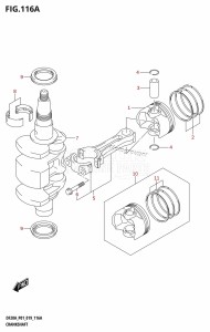 DF9.9B From 00995F-910001 (P01)  2019 drawing CRANKSHAFT