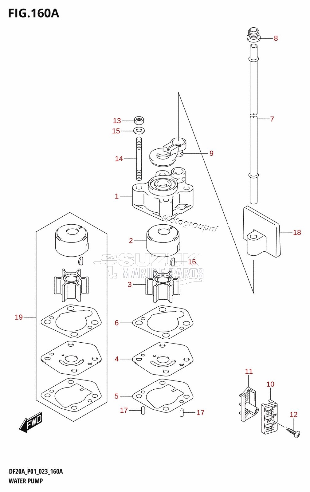 WATER PUMP (P01)