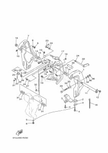 E115AETL drawing FRONT-FAIRING-BRACKET