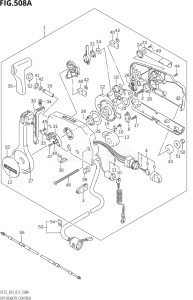 02503F-310001 (2013) 25hp E03-USA (DF25  DF25Q  DF25R) DF25 drawing OPT:REMOTE CONTROL (DF25R:E03)