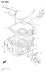 DF200AP From 20003P-340001 (E11 E40)  2023 drawing OIL PAN