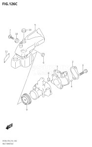 00995F-410001 (2014) 9.9hp P03-U.S.A (DF9.9B  DF9.9BR  DF9.9BT  DF9.9BTH) DF9.9B drawing INLET MANIFOLD (DF9.9BT:P03)