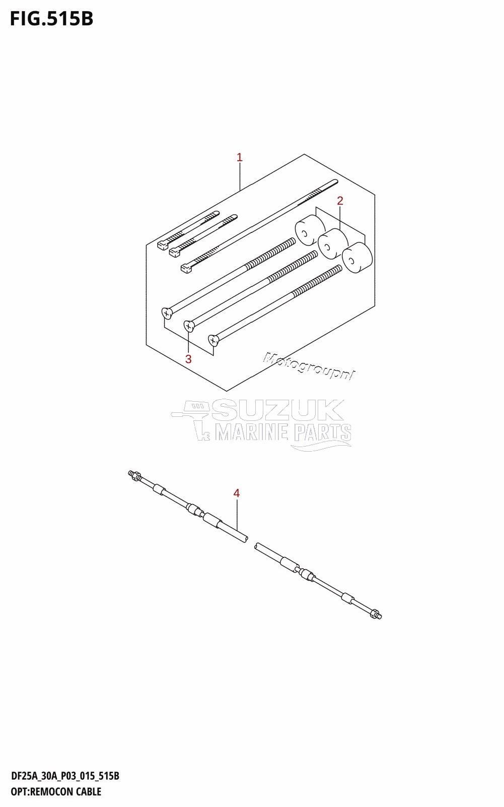 OPT:REMOCON CABLE (DF25AT:P03)