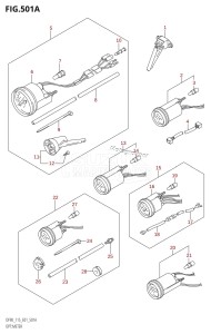 DF90 From 09001F-510001 (E01)  2005 drawing OPT:METER (K1,K2,K3,K4)