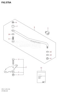 DF9.9 From 00992F-980001 (P03)  2009 drawing OPT:DRAG LINK