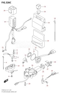 DF250A From 25003P-710001 (E01 E40)  2017 drawing PTT SWITCH /​ ENGINE CONTROL UNIT (DF250A:E01)